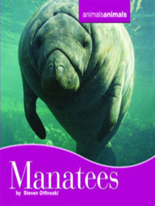 Title details for Manatees by Steven Otfinoski - Available